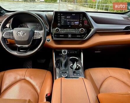 Тойота Хайлендер 2021 в Киеве на Automoto.ua Черный Тойота Хайлендер, объемом двигателя 3.46 л и пробегом 97 тыс. км за 46990 $, фото 32 на Automoto.ua