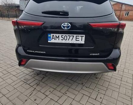 Черный Тойота Хайлендер, объемом двигателя 2.49 л и пробегом 84 тыс. км за 49900 $, фото 3 на Automoto.ua