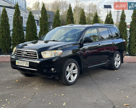Тойота Хайлендер 2008 в Киеве на Automoto.ua Черный Тойота Хайлендер, объемом двигателя 3.5 л и пробегом 257 тыс. км за 13990 $, фото 1 на Automoto.ua