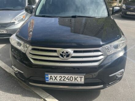 Черный Тойота Хайлендер, объемом двигателя 3.5 л и пробегом 179 тыс. км за 16400 $, фото 1 на Automoto.ua