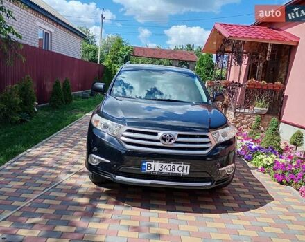 Чорний Тойота Хайлендер, об'ємом двигуна 3.46 л та пробігом 220 тис. км за 15500 $, фото 1 на Automoto.ua