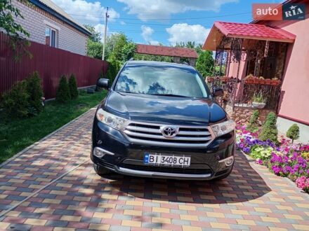 Чорний Тойота Хайлендер, об'ємом двигуна 3.46 л та пробігом 220 тис. км за 15500 $, фото 1 на Automoto.ua
