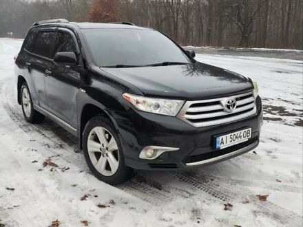 Черный Тойота Хайлендер, объемом двигателя 3.5 л и пробегом 154 тыс. км за 17000 $, фото 1 на Automoto.ua