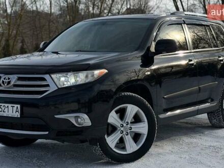 Черный Тойота Хайлендер, объемом двигателя 3.46 л и пробегом 262 тыс. км за 15999 $, фото 1 на Automoto.ua
