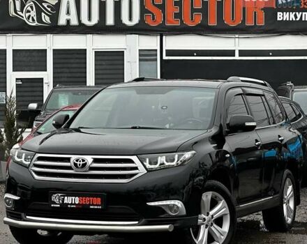 Черный Тойота Хайлендер, объемом двигателя 3.46 л и пробегом 198 тыс. км за 18500 $, фото 1 на Automoto.ua