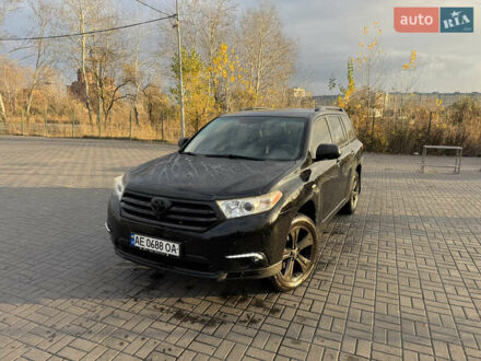 Чорний Тойота Хайлендер, об'ємом двигуна 3.46 л та пробігом 163 тис. км за 19800 $, фото 1 на Automoto.ua