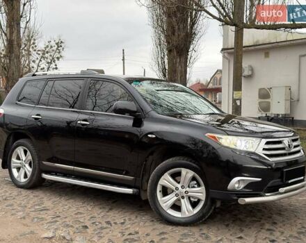 Черный Тойота Хайлендер, объемом двигателя 3.46 л и пробегом 186 тыс. км за 16803 $, фото 1 на Automoto.ua
