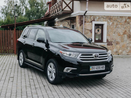 Чорний Тойота Хайлендер, об'ємом двигуна 3.46 л та пробігом 207 тис. км за 21900 $, фото 1 на Automoto.ua