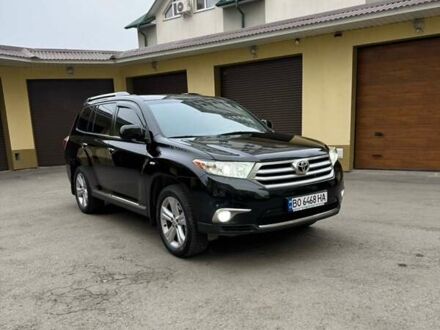 Черный Тойота Хайлендер, объемом двигателя 3.46 л и пробегом 220 тыс. км за 18300 $, фото 1 на Automoto.ua