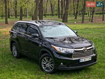 Тойота Хайлендер 2014 в Кривом Роге на Automoto.ua Черный Тойота Хайлендер, объемом двигателя 2.67 л и пробегом 178 тыс. км за 20800 $, фото 1 на Automoto.ua