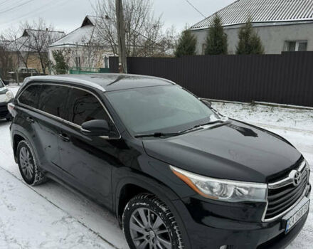 Черный Тойота Хайлендер, объемом двигателя 3.46 л и пробегом 164 тыс. км за 23000 $, фото 1 на Automoto.ua