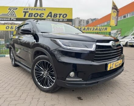 Черный Тойота Хайлендер, объемом двигателя 3.5 л и пробегом 162 тыс. км за 22900 $, фото 1 на Automoto.ua