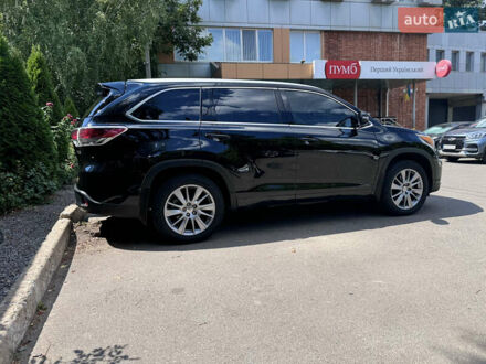 Тойота Хайлендер 2014 в Кривом Роге на Automoto.ua Черный Тойота Хайлендер, объемом двигателя 3.5 л и пробегом 250 тыс. км за 25300 $, фото 1 на Automoto.ua