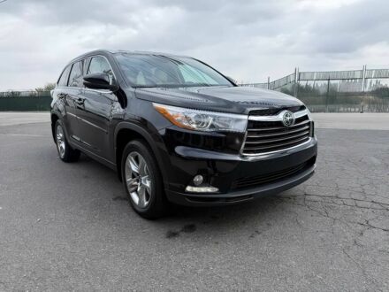 Черный Тойота Хайлендер, объемом двигателя 3.5 л и пробегом 76 тыс. км за 15600 $, фото 1 на Automoto.ua