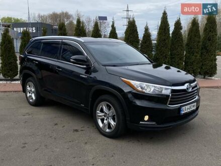 Тойота Хайлендер 2016 в Киеве на Automoto.ua Черный Тойота Хайлендер, объемом двигателя 3.46 л и пробегом 168 тыс. км за 26990 $, фото 1 на Automoto.ua