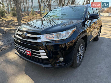 Черный Тойота Хайлендер, объемом двигателя 3.5 л и пробегом 225 тыс. км за 21840 $, фото 1 на Automoto.ua