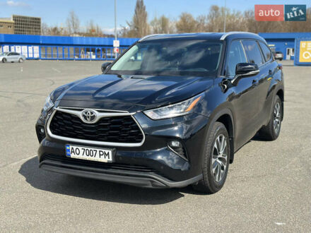 Тойота Хайлендер 2020 у Києві на Automoto.ua Чорний Тойота Хайлендер, об'ємом двигуна 3.46 л та пробігом 106 тис. км за 37600 $, фото 1 на Automoto.ua