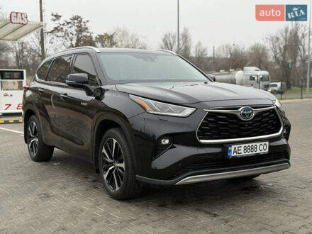 Черный Тойота Хайлендер, объемом двигателя 2.49 л и пробегом 146 тыс. км за 46000 $, фото 1 на Automoto.ua