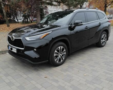 Черный Тойота Хайлендер, объемом двигателя 3.5 л и пробегом 47 тыс. км за 44500 $, фото 1 на Automoto.ua