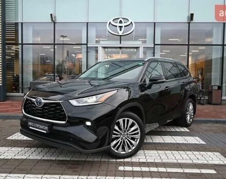 Черный Тойота Хайлендер, объемом двигателя 2.49 л и пробегом 107 тыс. км за 47377 $, фото 1 на Automoto.ua