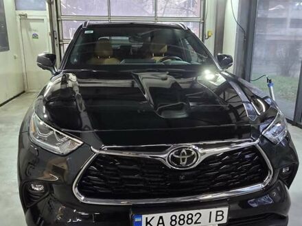 Черный Тойота Хайлендер, объемом двигателя 2.49 л и пробегом 5 тыс. км за 72222 $, фото 1 на Automoto.ua