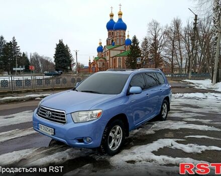 Фиолетовый Тойота Хайлендер, объемом двигателя 3.5 л и пробегом 57 тыс. км за 14300 $, фото 1 на Automoto.ua
