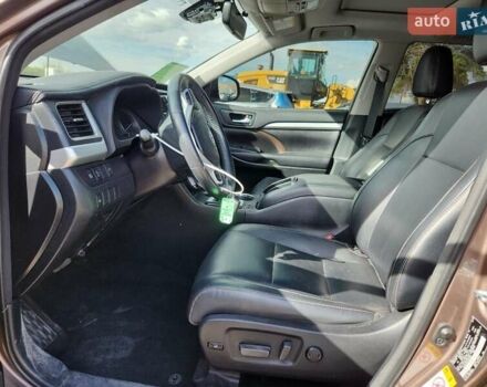 Коричневый Тойота Хайлендер, объемом двигателя 3.46 л и пробегом 103 тыс. км за 8700 $, фото 6 на Automoto.ua