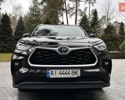 Коричневый Тойота Хайлендер, объемом двигателя 2.49 л и пробегом 78 тыс. км за 49500 $, фото 1 на Automoto.ua