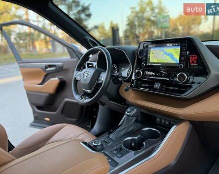 Коричневый Тойота Хайлендер, объемом двигателя 3.46 л и пробегом 75 тыс. км за 48500 $, фото 91 на Automoto.ua