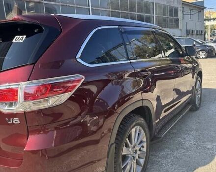 Красный Тойота Хайлендер, объемом двигателя 3.55 л и пробегом 198 тыс. км за 22600 $, фото 6 на Automoto.ua