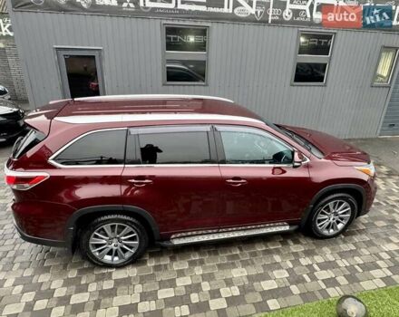 Красный Тойота Хайлендер, объемом двигателя 3.5 л и пробегом 205 тыс. км за 21900 $, фото 67 на Automoto.ua