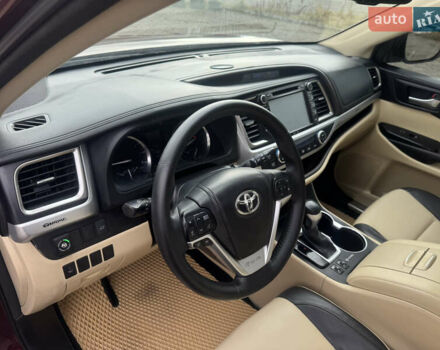 Красный Тойота Хайлендер, объемом двигателя 3.49 л и пробегом 224 тыс. км за 17300 $, фото 21 на Automoto.ua