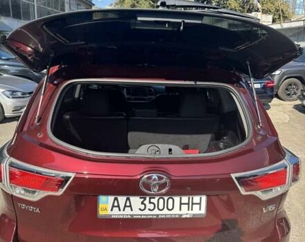 Красный Тойота Хайлендер, объемом двигателя 3.55 л и пробегом 198 тыс. км за 22600 $, фото 29 на Automoto.ua