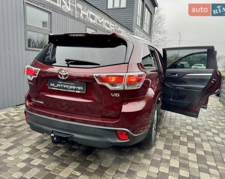 Красный Тойота Хайлендер, объемом двигателя 3.5 л и пробегом 205 тыс. км за 21900 $, фото 49 на Automoto.ua