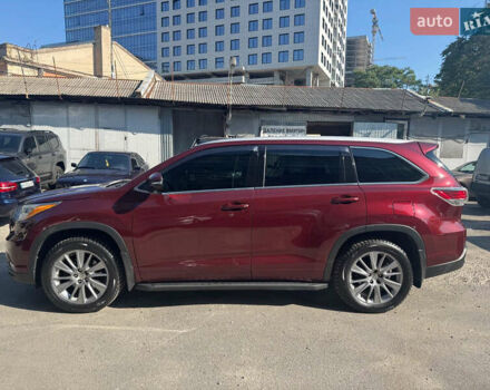 Красный Тойота Хайлендер, объемом двигателя 3.55 л и пробегом 198 тыс. км за 22600 $, фото 4 на Automoto.ua