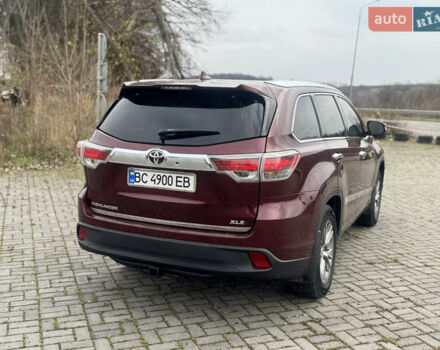 Красный Тойота Хайлендер, объемом двигателя 3.49 л и пробегом 224 тыс. км за 17300 $, фото 6 на Automoto.ua