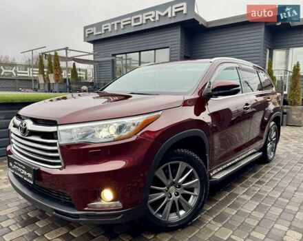 Красный Тойота Хайлендер, объемом двигателя 3.5 л и пробегом 205 тыс. км за 21900 $, фото 62 на Automoto.ua