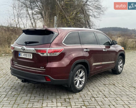 Красный Тойота Хайлендер, объемом двигателя 3.49 л и пробегом 224 тыс. км за 17300 $, фото 5 на Automoto.ua