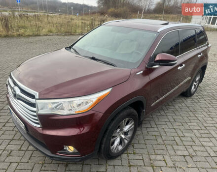 Красный Тойота Хайлендер, объемом двигателя 3.49 л и пробегом 224 тыс. км за 17300 $, фото 12 на Automoto.ua