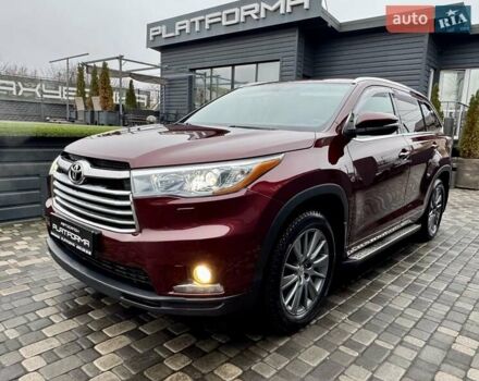 Красный Тойота Хайлендер, объемом двигателя 3.5 л и пробегом 205 тыс. км за 21900 $, фото 66 на Automoto.ua