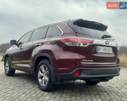 Красный Тойота Хайлендер, объемом двигателя 3.49 л и пробегом 224 тыс. км за 17300 $, фото 9 на Automoto.ua