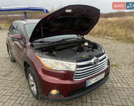 Красный Тойота Хайлендер, объемом двигателя 3.49 л и пробегом 224 тыс. км за 17300 $, фото 17 на Automoto.ua