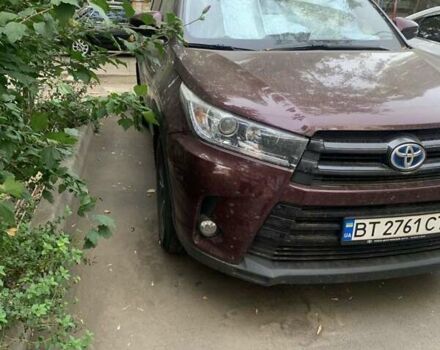 Красный Тойота Хайлендер, объемом двигателя 3.46 л и пробегом 74 тыс. км за 30500 $, фото 2 на Automoto.ua