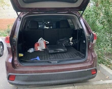 Красный Тойота Хайлендер, объемом двигателя 3.46 л и пробегом 74 тыс. км за 30500 $, фото 9 на Automoto.ua