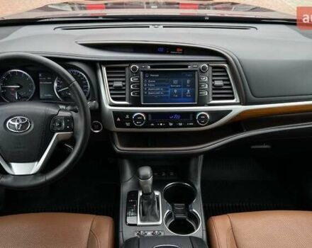 Червоний Тойота Хайлендер, об'ємом двигуна 3.46 л та пробігом 92 тис. км за 36300 $, фото 7 на Automoto.ua