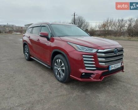 Красный Тойота Хайлендер, объемом двигателя 2.49 л и пробегом 72 тыс. км за 47000 $, фото 2 на Automoto.ua
