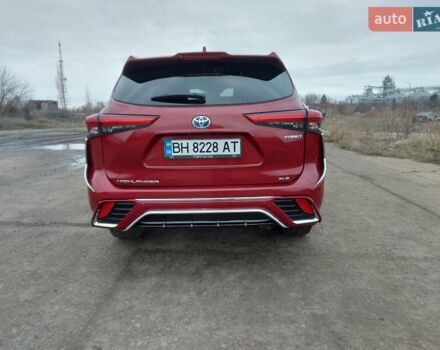 Красный Тойота Хайлендер, объемом двигателя 2.49 л и пробегом 72 тыс. км за 47000 $, фото 1 на Automoto.ua