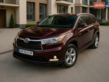 Тойота Хайлендер 2015 в Хмельницком на Automoto.ua Красный Тойота Хайлендер, объемом двигателя 3.5 л и пробегом 149 тыс. км за 24900 $, фото 1 на Automoto.ua