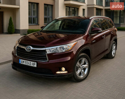 Красный Тойота Хайлендер, объемом двигателя 3.5 л и пробегом 149 тыс. км за 24900 $, фото 1 на Automoto.ua
