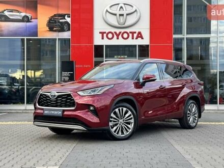 Тойота Хайлендер 2021 в Ивано-Франковске на Automoto.ua Красный Тойота Хайлендер, объемом двигателя 2.49 л и пробегом 84 тыс. км за 43105 $, фото 1 на Automoto.ua